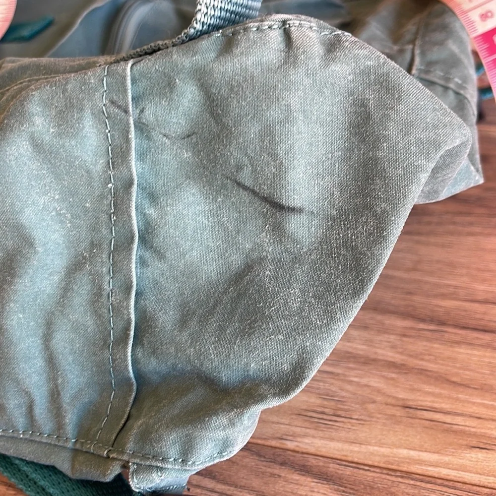 Pre-owned Fjallraven Kanken Backpack Unisex Green Travel Bag Sweden Travel